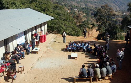 An important step in Pax Earth's educational mission in Nepal (December 27, 2011)