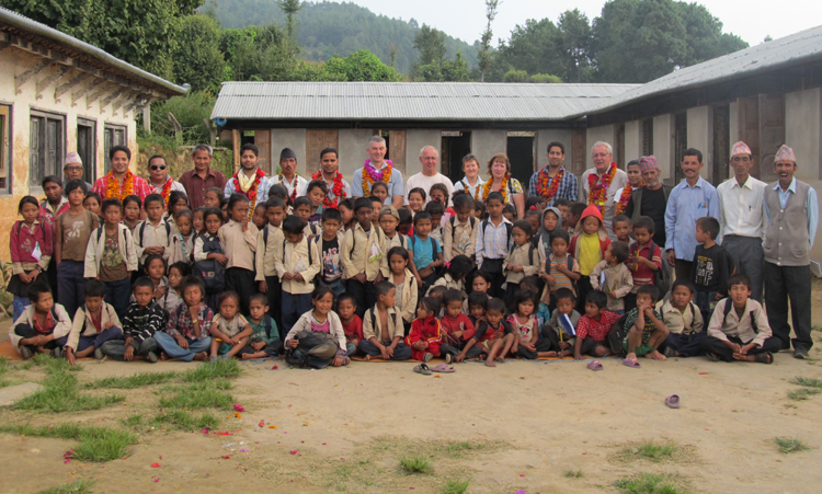 10_Group photo at Shree Raktakali School