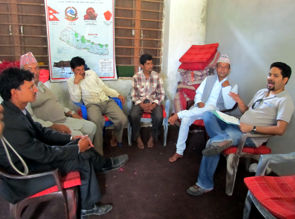3_Meeting with stakeholders at Shree Kalika Primary School