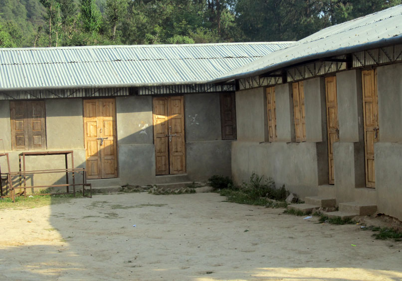 1_New ventilations, windows and doors at Shree Raktakali School building