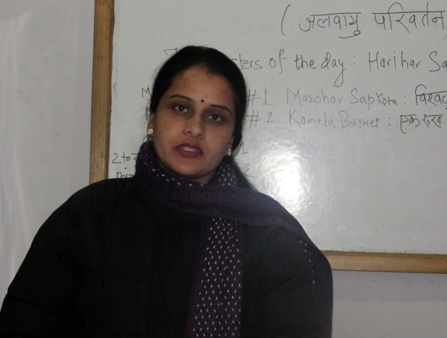 4_Table Topics speaker Jamuna Siwakoti