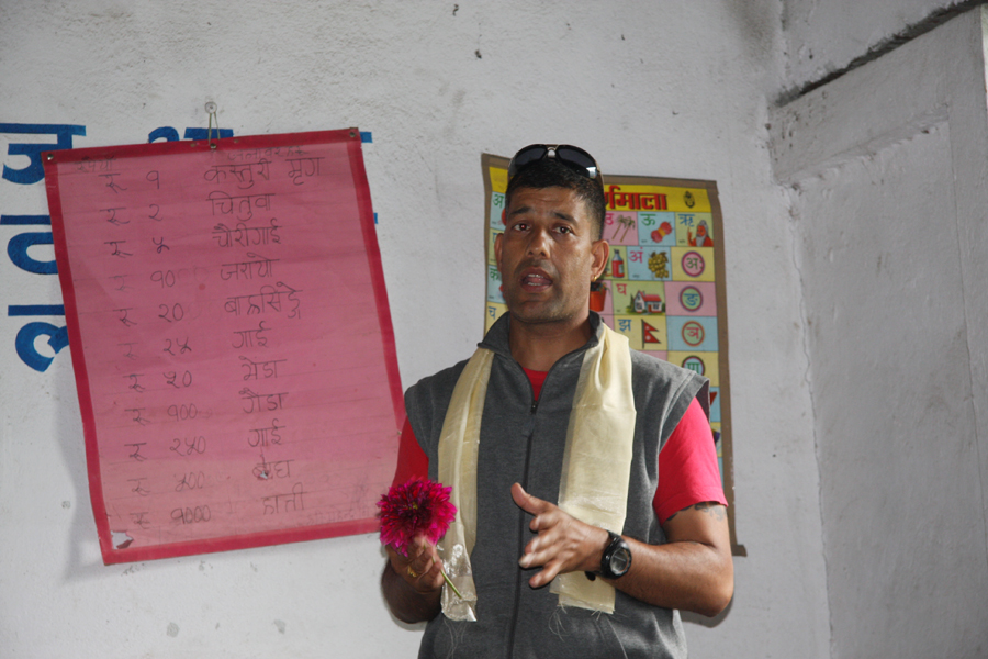 4_Program Coordinator Kapil Deuja speaking at the occasion