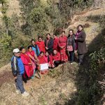 PAX EARTH EXTENDED FRUIT GARDEN PROJECT TO POUDELTHOK VILLAGE IN KAVRE
