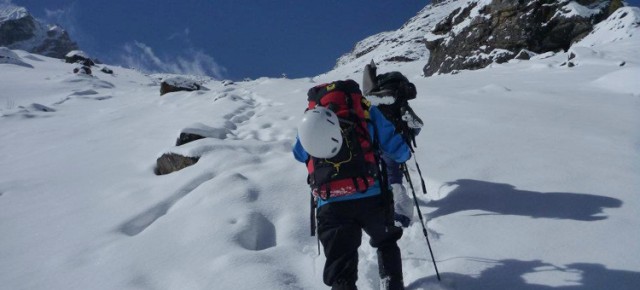 Masaki and Masanobu visited Nepal with a mission to attack Baden Powell Peak (February 20, 2012 to March 28, 2012)