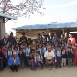 PAX EARTH PROVIDED EDUCATIONAL, HYGIENIC MATERIALS TO EARTHQUAKE AFFECTED STUDENTS AND PLANTED FRUIT PLANTS IN KAVRE